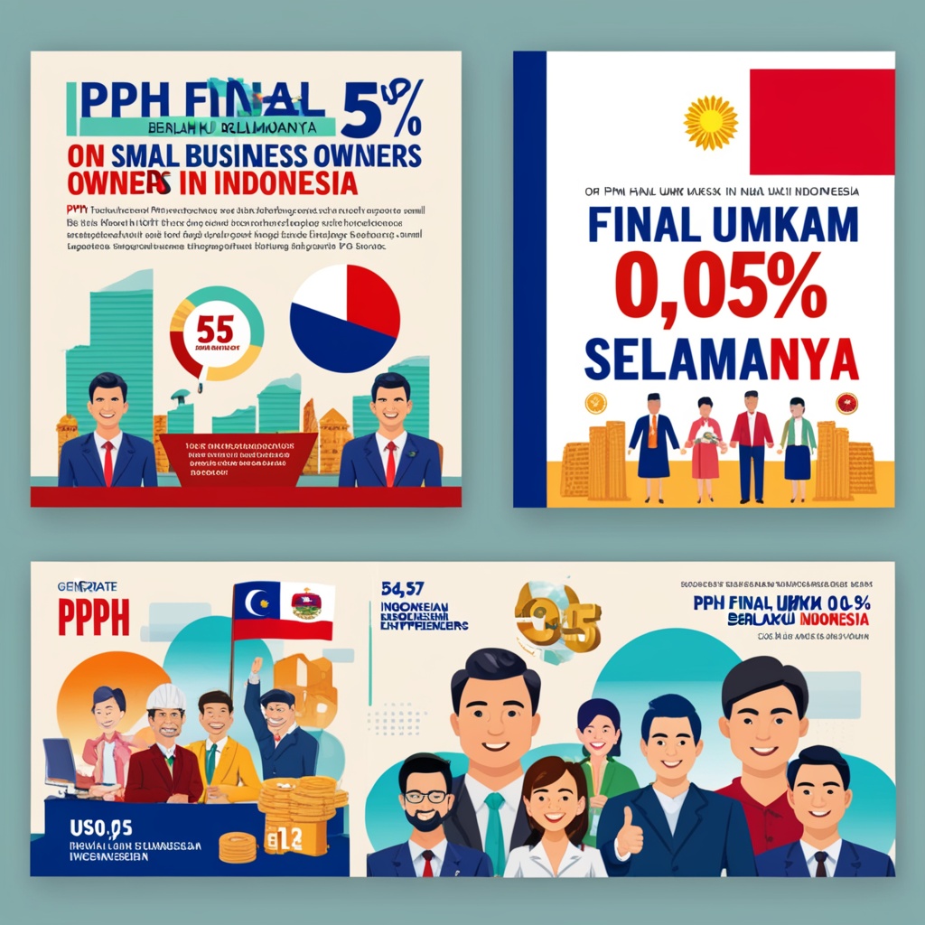 PPh Final UMKM 0,5% Berlaku Selamanya? Apa Dampaknya bagi Pelaku Usaha Kecil di Indonesia?